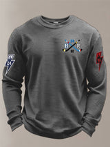 Men's Hockey Romance Waffle T-Shirt