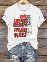 Women's  Justice For Her  T-Shirt