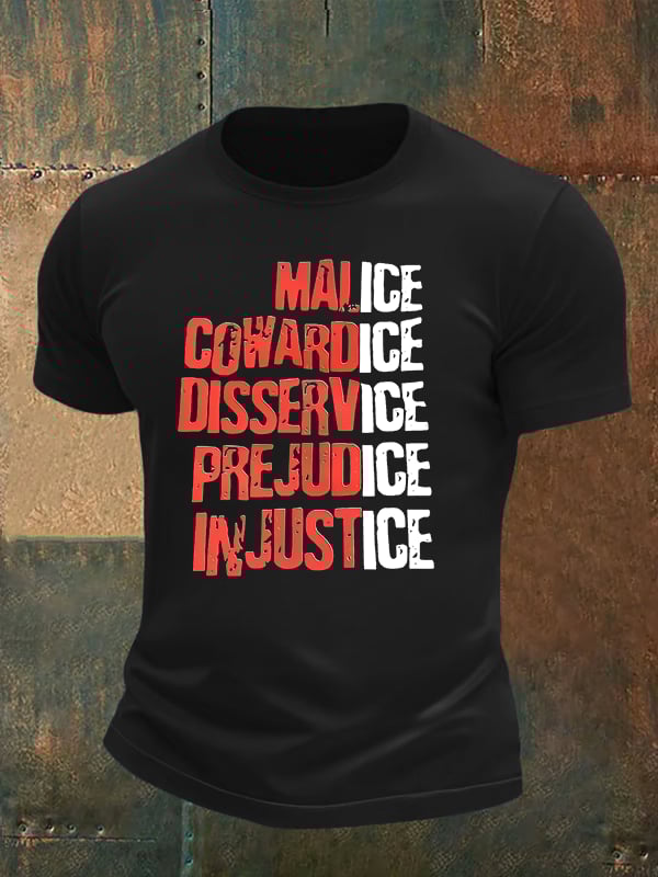 Men's  Justice For Her  T-Shirt
