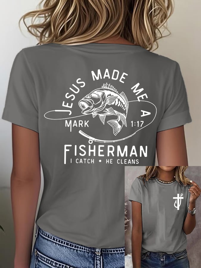 Women'S Casual Faith Short Sleeve T-Shirt