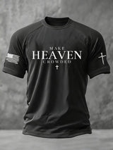 Men's Faith Print Casual T-Shirt