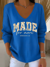 Women's Faith Hooded Long Sleeve T-Shirt