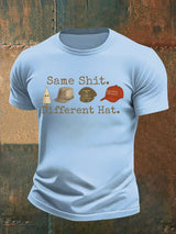 🔥Buy 3 Get 15% Off🔥Men's  Same shit Different costume Print T-Shirt