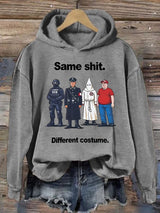🔥Buy 3 Get 15% Off🔥Women's  Same shit Different costume  Print  Hoodie