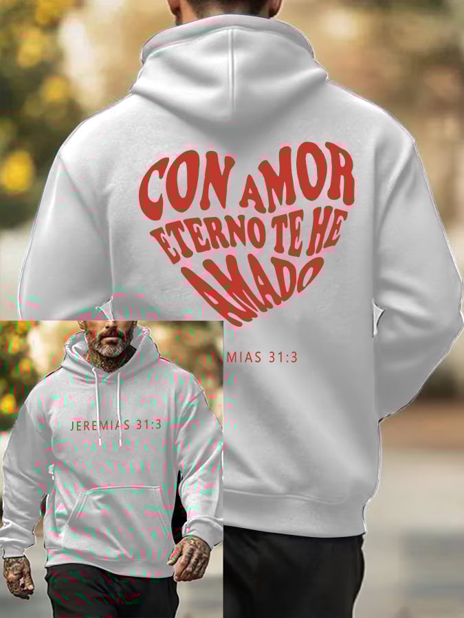 Men'S Faith Print Sweatshirt