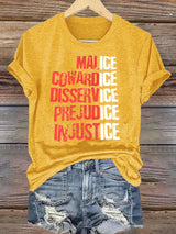 Women's  Justice For Her  T-Shirt