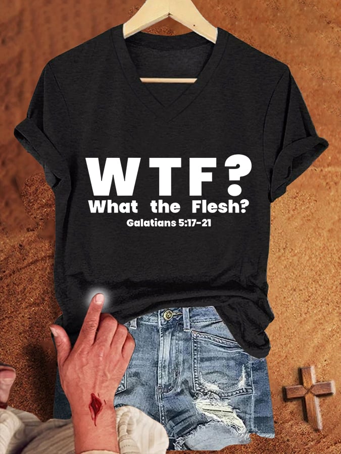 Women'S Casual Faith Short Sleeve T-Shirt