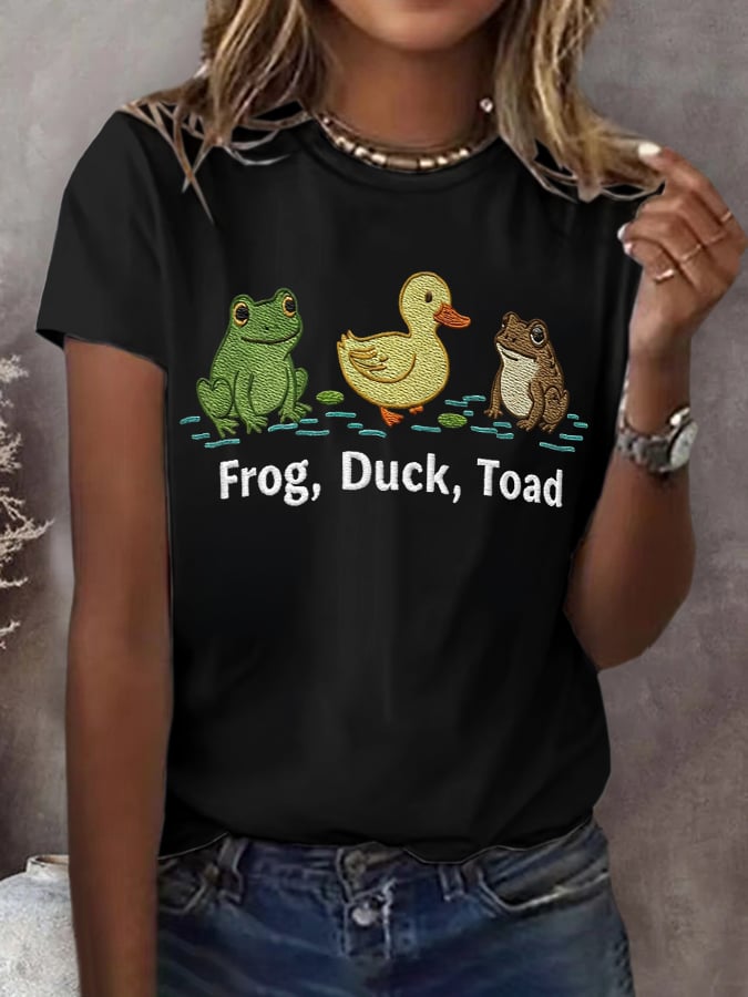 🔥Buy 3 Get 15% Off🔥Women's FDT Print T-Shirt