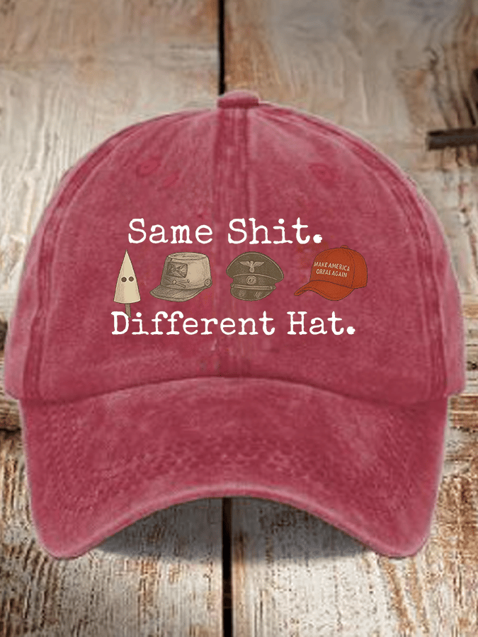 🔥Buy 3 Get 15% Off🔥Unisex  Same shit Different costume Print  Hat