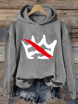 🔥Buy 3 Get 15% Off🔥Women's No Kings Print Hoodie