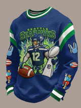 Men's Football Print T-Shirt