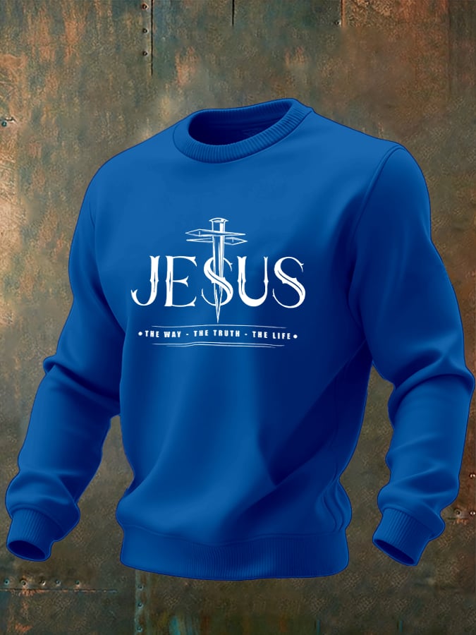 Men's Faith Crew Neck Sweatshirt