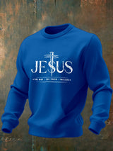 Men's Faith Crew Neck Sweatshirt