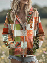 Women'S Casual Autumn Faith Print Hoodie