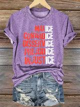 Women's  Justice For Her  T-Shirt