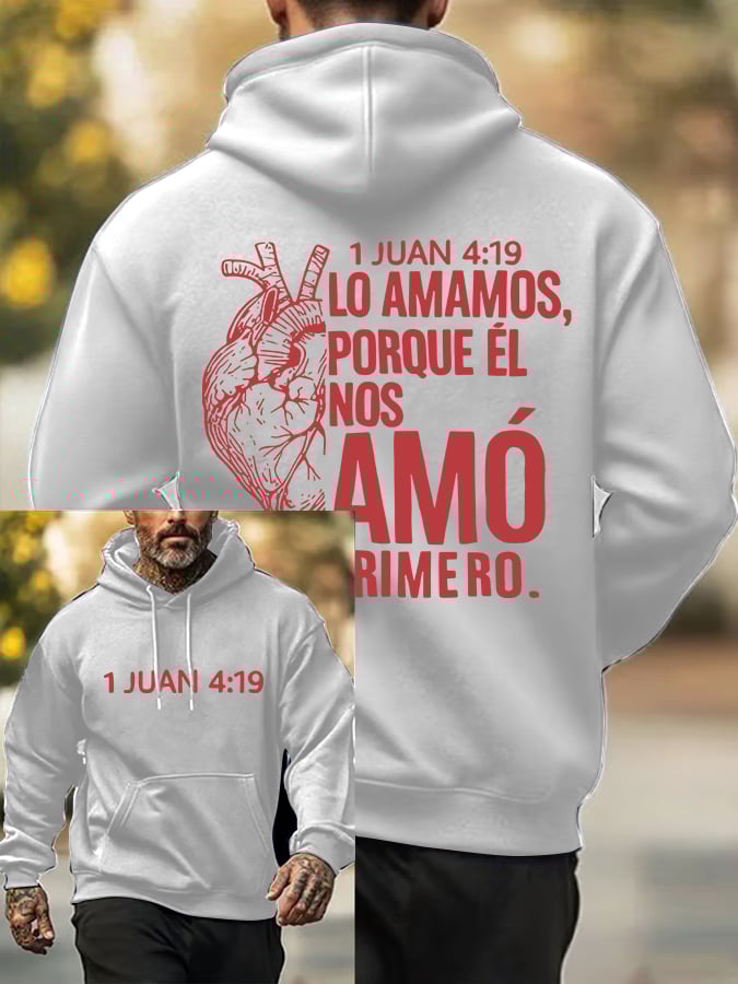 Men'S Faith Print Sweatshirt