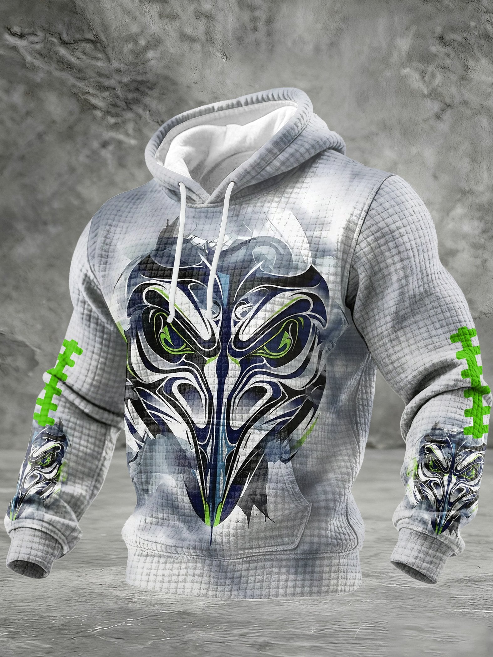 Men's Football Print Sweatshirt