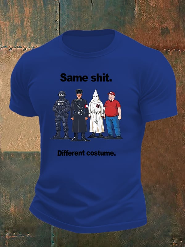 Men's  Different costume  Print  T-Shirt