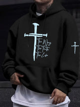 🔥Buy 3 Get 15% Off🔥Men's Jesus The Way The Truth The Life Print Hoodie