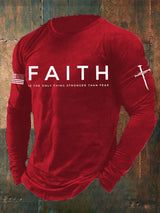 🔥Buy 3 Get 15% Off🔥Men'S Faith Print Casuasl T-Shirt