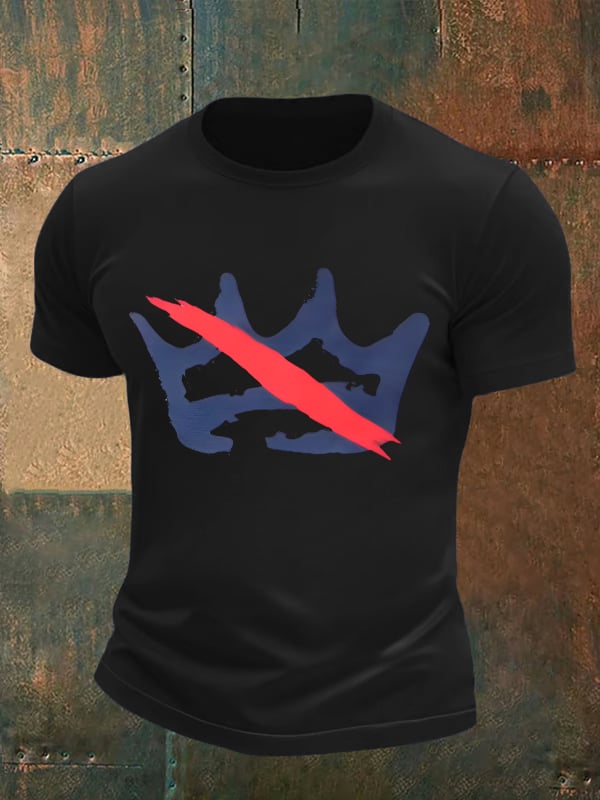 🔥Buy 3 Get 15% Off🔥Men's America has no kings print  T-Shirt