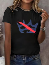 🔥Buy 3 Get 15% Off🔥Women's  America has no kings Printed Casual T-Shirt