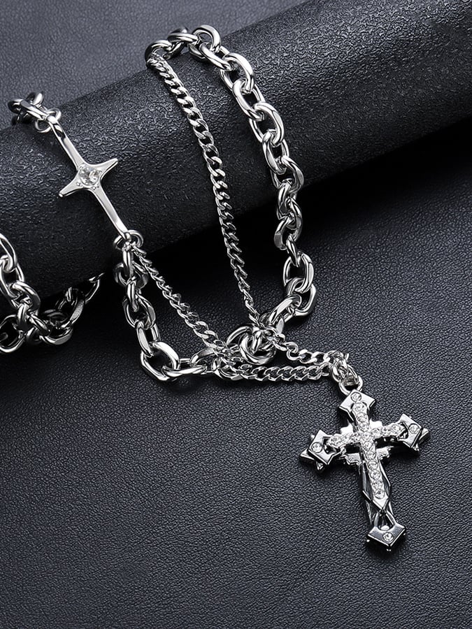 Faith Cross Unisex Trendy Necklace