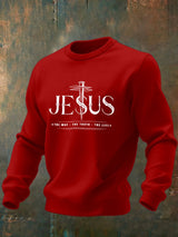 Men's Faith Crew Neck Sweatshirt