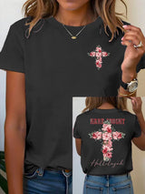 Women's Floral Christian  T-shirt