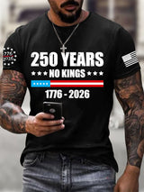 🔥Buy 3 Get 15% Off🔥Men's No Kings In America Print T-shirt