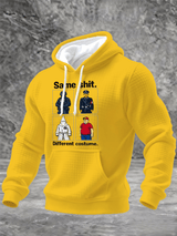 🔥Buy 3 Get 15% Off🔥Men's  Same shit Different costume Print Hoodie