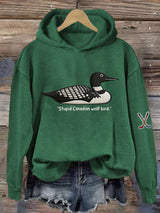 Women's Hockey Romance Print Casual Sweatshirt