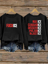 Women's fashion trend printed hoodies
