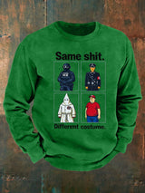 🔥Buy 3 Get 15% Off🔥Men's  Same shit Different costume  Print  Sweatshirt