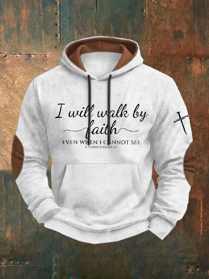 🔥Buy 3 Get 15% Off🔥Men'S Christian Faith Print Casuasl Hoodie