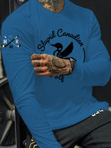 Men's Hockey Romance Print T-Shirt