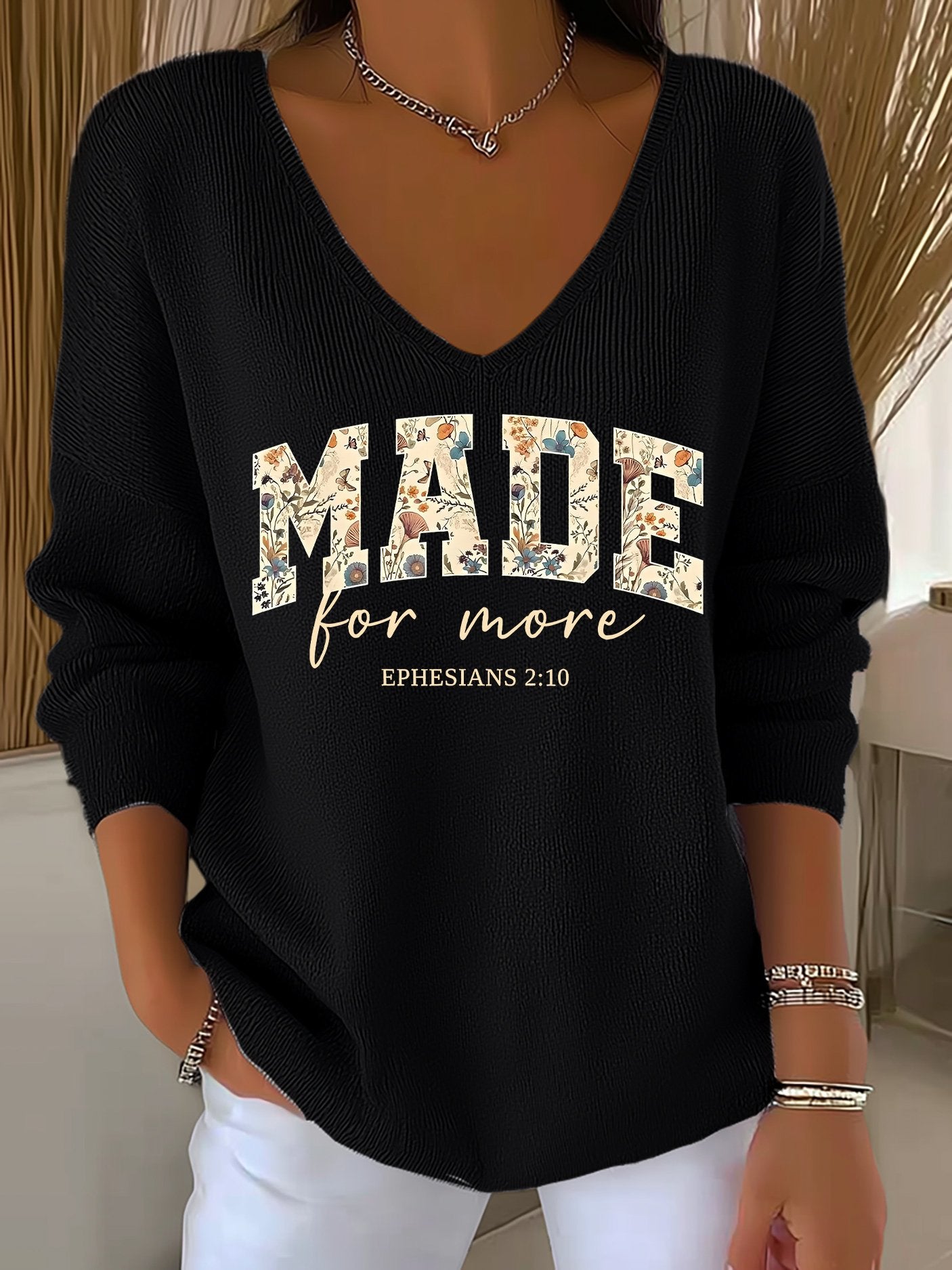 Women's Faith Hooded Long Sleeve T-Shirt