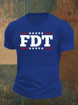 🔥Buy 3 Get 15% Off🔥Men's  FDT Print  T-Shirt