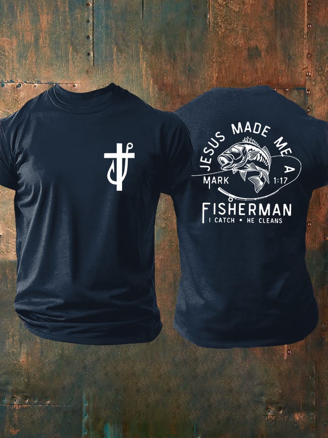 🔥Buy 3 Get 15% Off🔥Men'S Casual Faith Short-Sleeved T-Shirt