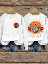 Women'S Casual Faith Print Sweatshirt