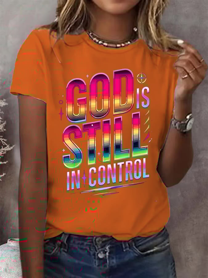 Women's Floral Christian  T-shirt