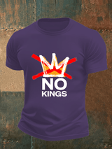 🔥Buy 3 Get 15% Off🔥Men's no kings in America print  T-Shirt