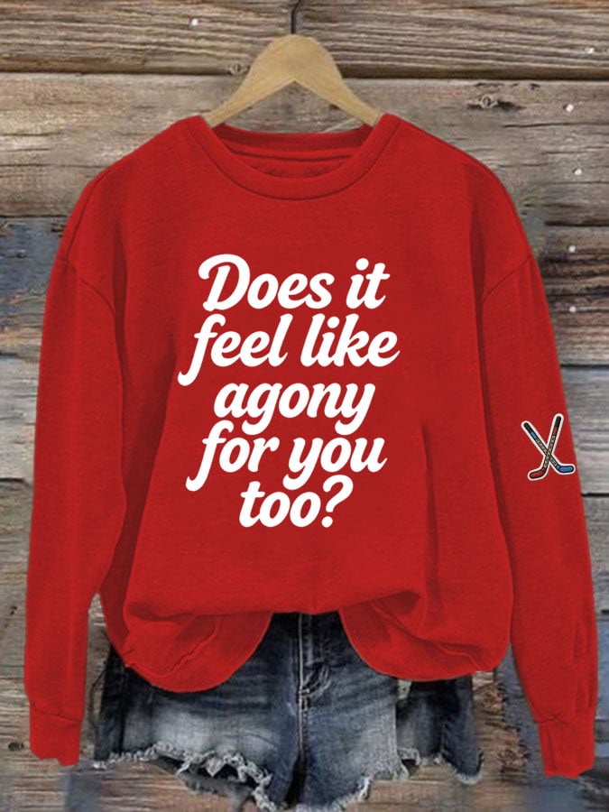 Women's Hockey Romance Sweatshirt