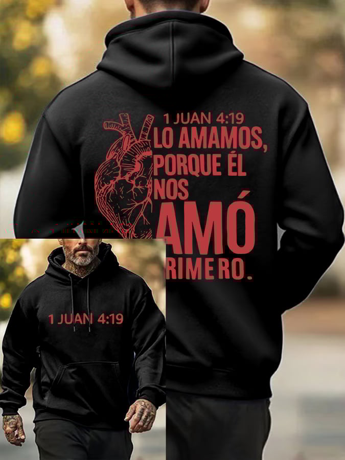 Men'S Faith Print Sweatshirt
