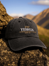 Unisex Vintage Faith The Way The Truth The Life Printed Hat