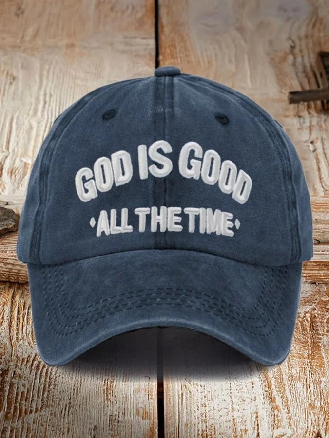 Unisex  gad is good ALL THE TIME  hat