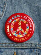 Unisex Rejecting Kings Since 1776 Button