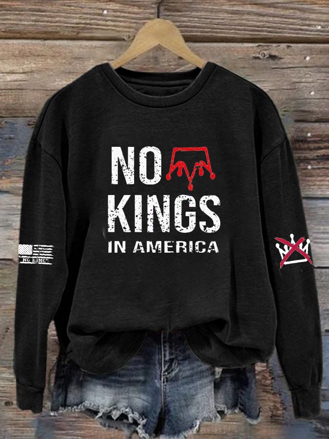 🔥Buy 3 Get 15% Off🔥Women's FDT Printed Long-Sleeve Sweatshirt