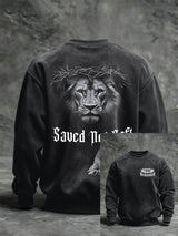 Men's "Faith Brings Strength, Not Weakness" Printed Hoodie