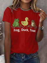 🔥Buy 3 Get 15% Off🔥Women's FDT Print T-Shirt